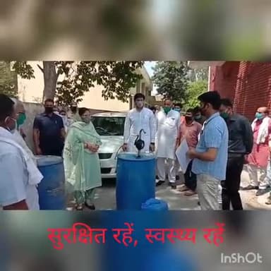 कैथल: कोरोना के खिलाफ लड़ाई में सुरक्षित रहें और स्वस्थ रहें। साफ-सफाई का विशेष ध्यान रखें।
#कलायत