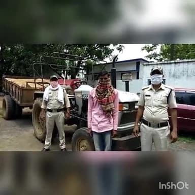 जैतपुर: अमलाई पुलिस ने रेत का अवैध उत्खनन एवं परिवहन करने पर ट्रैक्टर को किया जब्त, चालक गिरफ्तार #अपराध #अवैध_उत्खनन