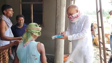 मोदी सरकार की वर्षगांठ तथा #माननीय_प्रधानमंत्री जी की चिट्ठी,व प्रदेश सरकार के 3वर्ष पूरे होने पर ग्राम खदाही में ..