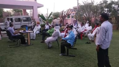 नागौर: कोरोना के मद्देनजर आवश्यक बैठक का हुआ आयोजन (पुलिस थाना कुचेरा )
उच्च अधिकारियों ने दिए दिशा निर्देश
#corona__wariour