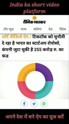 औरंगाबाद: कोई भी चाइनीस ऐप यूज नहीं करें अपना इंडिया का ऐप यूज करें।#bantiktokindia #indianका #indianarmy