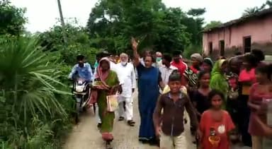 #दरभंगा में दलित लड़की के साथ बलात्कार करके हत्या कर दिया गया। न्याय की मांग करते हुए #भाकपा_माले और #ऐपवा के नेतागण..