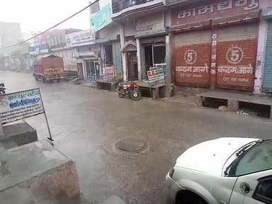 होडल: Hodal main Aayi Baarish garmi se mili rahat #viralvideo #india #handwashchallenge