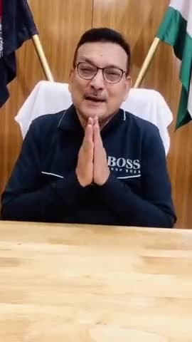 गुप्तेश्वर पांडे डीजीपी बिहार। करोना से  बचने  के सलाह दिए। #cronaviruse
