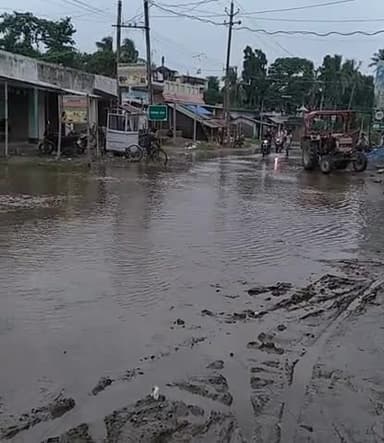 धमदाहा: dhamdaha.. bazar#news14 #niteshkumarcm #purana #news2020 #apl #modiji #