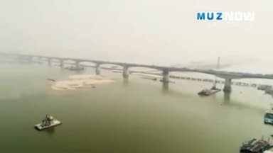 बिहार की आर्थिक और सामाजिक विकास का प्रतीक 'महात्मा गांधी सेतु'॥ #biharbridge #gandhisetu #biharflood #flood #bihar