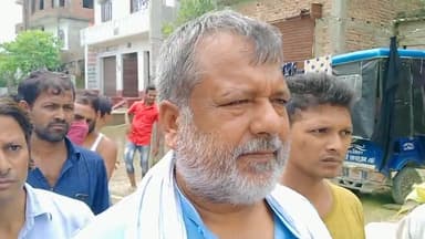 कोल्हुआ पैगंबरपुर के बेरिया गांव में जलजमाव जिससे हजारों घर है परेशान। #flood_bihar #haidar_azad
