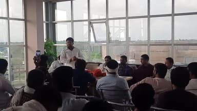 श्रीमाधोपुर: #कटारिया को प्रदेश महासचिव बनने पर माला व साफा पहनाकर स्वागत किया गया@