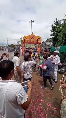 डॉक्टर जी एल शर्मा का स्वागत किया #टोडारायसिंह में