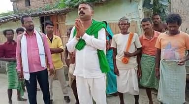 #31हरलाखी विधानसभा क्षेत्र के राजद के भावी विधायक प्रत्यासी भाई विजय मार्शल जी जंसम्पर्क अभियान महादलित टोला मैं.....👌