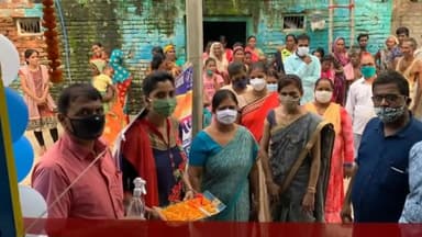 अस्थावां: राष्ट्रीय पोषण माह के दौरान कैला पंचायत में डीपीओ रश्मि सिन्हा ने मॉडल आंगनवाड़ी केंद्र का किया उद्घाटन #dpo