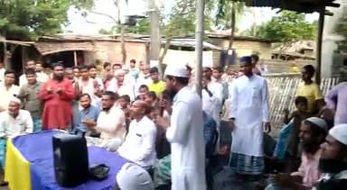 आज दिनांक 21_9_2020 को #जोकीहाट_विधानसभा क्षेत्र के #पेचैली_पंचायत सियामपूर  में #AIMIM_जोकीहाट_प्रखंड अब्दुल्लाह सालीम