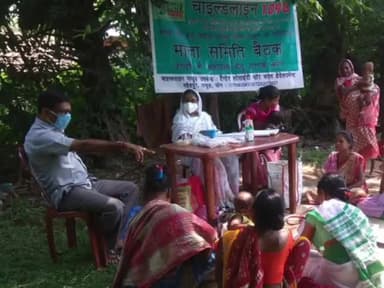 महेशपुर: सितारामपुर में चाइल्ड लाईन कर्मी ने माता समिति के साथ बैठक कर दी जानकारी #चाइल्ड