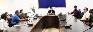 जशपुर: जशपुर DM ने प्याज के दाम पर नियंत्रण रखने के लिए व्यापारियों के साथ की बैठक, प्याज का दर निर्धारित करने को कहा #प्याज