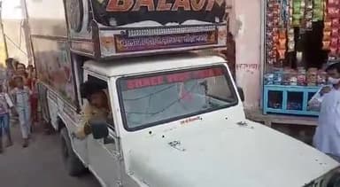 मेड़ता: #मेडता सिटी:--नवरात्रा के समापन पर शोभायात्रा निकाली गई,कोरोनो महामारी आफदा को जल्द खत्म कि कामना