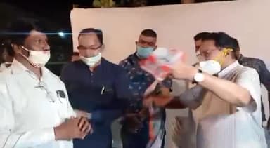 लाडपुरा: #rpcc अल्पसंख्यक विभाग के चेयरमैन आबिद कागज़ी ने महेश कश्यप जी को कांग्रेस में आने के लिए दी बधाई