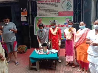 जशपुर: जशपुर जिला आयुर्वेदिक विभाग द्वारा निशुल्क आयुष काढ़ा का किया गया वितरण #काढ़ा