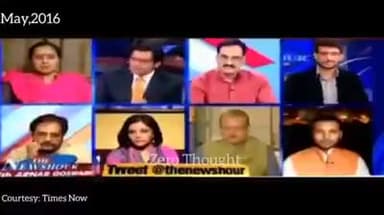 भगवा पहन के कोई हिन्दू नही हो जाता ->
1 था #arnab