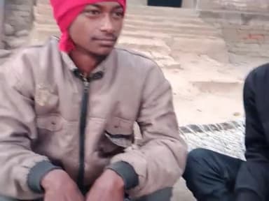 भदोही: भदोही के ग्रामसभा भात में बारिश होने के कारण ठंडे का @###प्रभाव पड़ा है