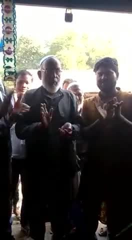 बैसा: # गेरूआ चौक पर #अब्दुल्ला मोटर# की शुरुआत# करते हुए लोगों की भीड़