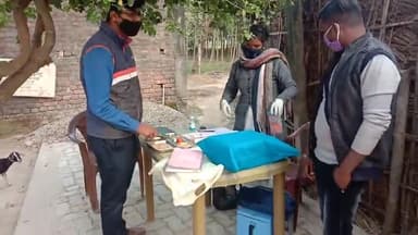 जलालगढ़: जिला पोषण सलाहकार #विश्वजीत पात्रा के द्वारा आंगनवाड़ी केंद्र संख्या 23 में फील्ड विजिट किए #सुपरवाइजर अजय कुमार पासवान