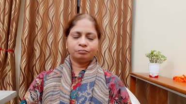 #सर्दी लगने से #गला बैठने और #खांसी आने पर #एक्यूप्रेशर से उपचार कैसे करें- अर्चना दुबे, प्रयागराज