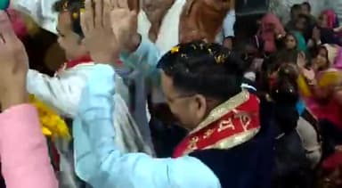 ब्यावरा: शनिवार रात्रि ग्राम #गांगाहोनी में @बाबा #खाटू #श्याम की भजन संध्या रखी गई,जिसमे सेकड़ो भक्तो ने भजनों का ##आनंद लिया।