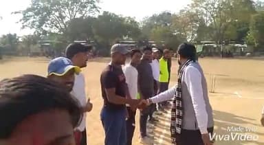 हटिया में क्रिकेट मैच के फाइनल में मुख्य अतिथि के रूप में शामिल हुवा।
#cricket_tournament