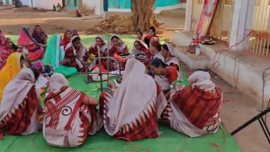 #श्रीराममंदिर केनिर्माण होनाहै अयोध्या में जिसके चलते बेमेतरा जिले ग्रामहसदा में #सुंदरकांडपाठ ग्रामीणों द्वारा कियागया