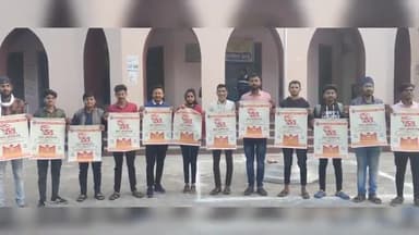 ABVP बड़वानी द्वारा 53 वे प्रांत अधिवेशन इंदौर हेतु पीजी कॉलेज बड़वानी में पोस्टर विमोचन किया। #abvpvoice #abvpbarwani