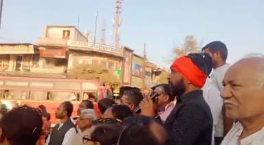 श्री राम जन्मभूमि अयोध्या के लिये चल रहे समर्पण अभियान के लिये नगर साहू संघ राजिम द्वारा निकाली गई जागरण रैली #rjb