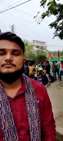 जीवाजी विश्वविद्यालय में फर्जीवाड़े को लेकर प्रदर्शन
#jiwaji