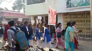ज़मानिया: जमानियां में धूमधाम से मनाया गया चौरी चौरा शताब्दी महोत्सव, निकाली गई प्रभात फेरी #चौरी_चौरा_शताब्दी_महोत्सव