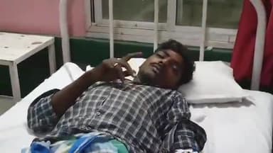 घरघोड़ा: घरघोडा दर्रीडिपा मोहल्ला में जड़ी बूटी संग्रहण करते समय युवक को साँप ने कांटा अस्पताल में भर्ती इलाज जारी #साँप ने कांटा