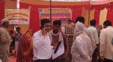 विजयनगर: वार्ड-10 के डाडा पम्माराम मेला प्रांगण में श्रीविजयनगर सेवा समिति ने लगाया निशुल्क नेत्र जांच व ऑपरेशन शिविर #नेत्र_जांच