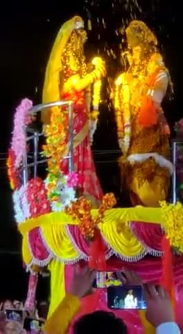 मोहनिया: Mohania Mein Shiv Parvati ki shaadi Shivratri ke avsar per #shivaratri @newsb2