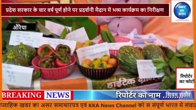 औरैया: जय कुमार जैकी ने किया नुमाइश प्रदर्शनी औरैया का निरीक्षण
#शिवम् राठौर#
