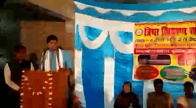 बरुराज विधानसभा अंतर्गत फुलवरिया चौक पर आज त्रिशा शिक्षण संस्थान के उद्घघाटन समारोह को संबोधित किया।- #nilabhkumar