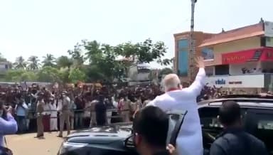 Grand welcome of PM Shri #narendramodi Ji in Palakkad, Kerala.
#KeralaWithModi
