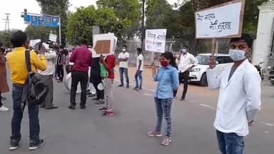 #मेरा_मास्क_मेरी_सुरक्षा
ABVP ग्वालियर महानगर द्वारा #Corona  #vaccine लगवाने तथा मास्क लगाने को लेकर जागरूक करते हुए।