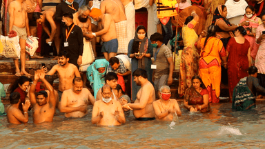 आज श्रद्धांलूओ ने किया स्नान हरिद्वार मे
#महाकुम्भ2021
#mahakumbh2021