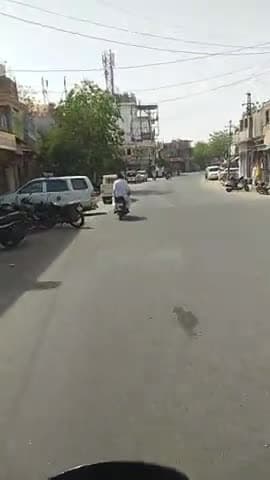 बाड़मेर: लोकडाउन के पहले दिन का नजारा बाड़मेर#कोरोना_वायरस #kawas @#कोरोना_वायरस #बाड़मेर जिला मुख्यालय पर कोई नहीं