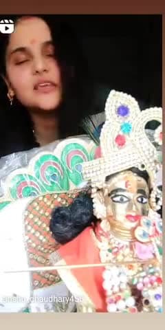 radhe radhe ki jple tu mala milenge toye gopala🙏🙏 #anshuchaudhary #public
