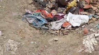फरीदाबाद का बुरा हाल इस्तेमाल हुई सैकड़ों #PPE किट खुले में पड़ी हैं,covid19