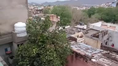 अजमेर: main Naseem Khan Rajasthan mein Ajmer jila barish ka jordar hawa tufan hai#ajmercongress