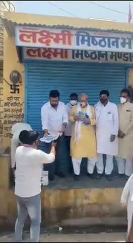 रतनगढ़: चूरू जिला, रतनगढ़ कांग्रेस कार्यालय में मनाई राजीव गांधी की पुण्यतिथि #churu #covide #covid19 #rajasthan #lockdownindia