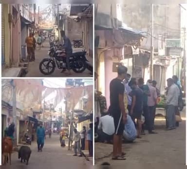 कोलारस सोशल डिस्टेंसिंग की धज्जियां उड़ाते देखे नगर वासी #lockdown21 #socialdistancing