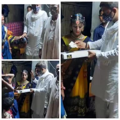 #मेरी_बेटी_मेरा_अभिमान 
महराजगंज जिले के #सिसवा_विधान_सभा के डोमा (टोली टोला) निवासी अजय चौहान जी के बिटिया रानी के विव