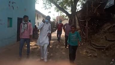 मेरे ग्राम भदेहदू के 3 मोहल्लों की #बिजली 20 दिनों से खराब थी लेकिन जैसे हमारी #तबियत में सुधार हुआ तुरंत बिजली बनवाई PC