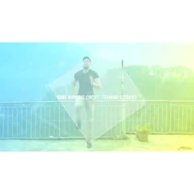 home workout hiit session part 2 #corona_update #corona #sports #newsnt24 #news #fitindia #staysafe #health #young